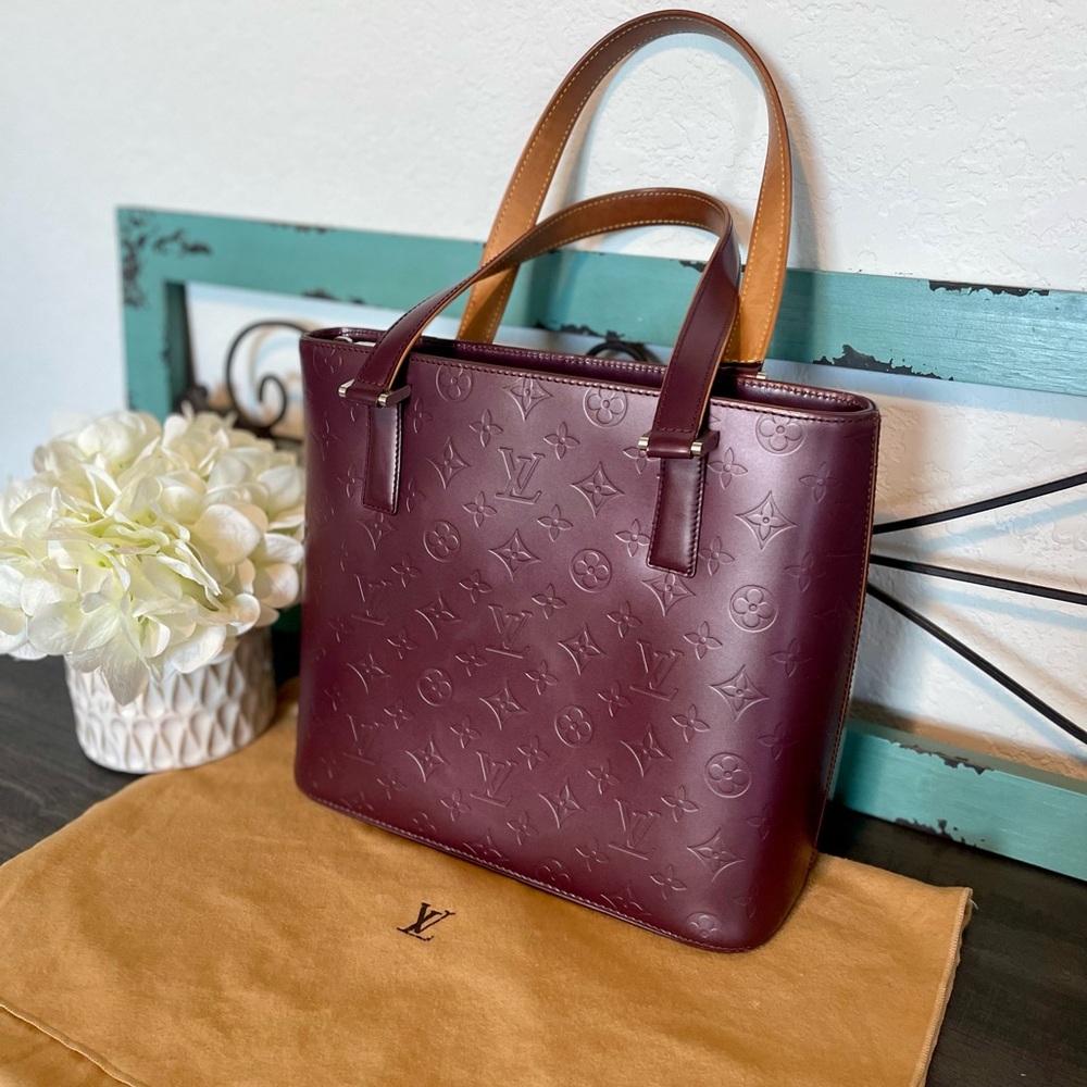 Louis Vuitton Tote mat Vernis Violette